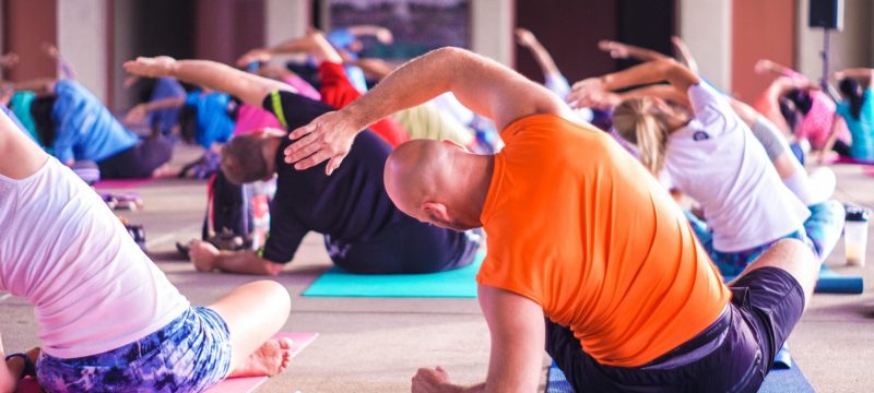Yoga can provide relief from isolation or divorce stress