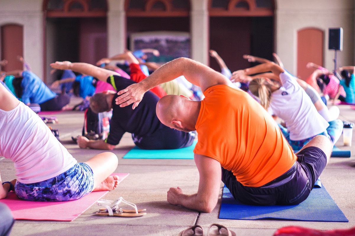 Yoga can provide relief from isolation or divorce stress