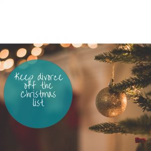 Keep divorce off the Christmas list