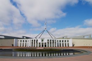 Barnaby Joyce works at Parliament House